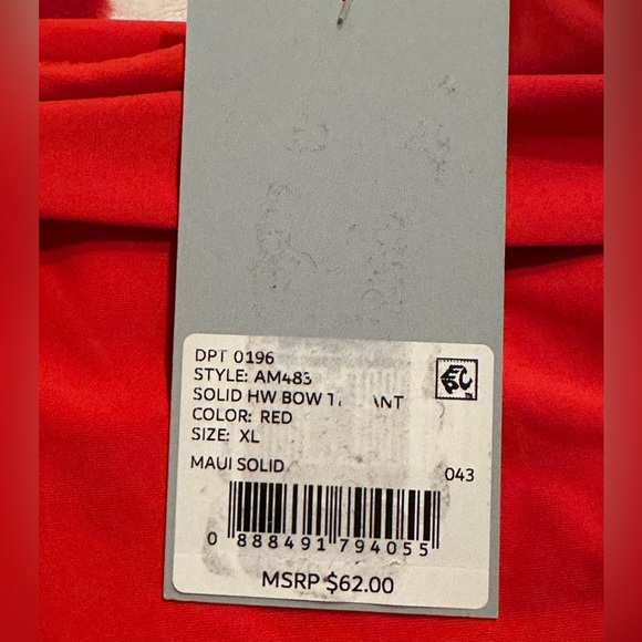 NWT Antonio Melani High Waisted bikini Bottom - Picture 7 of 9